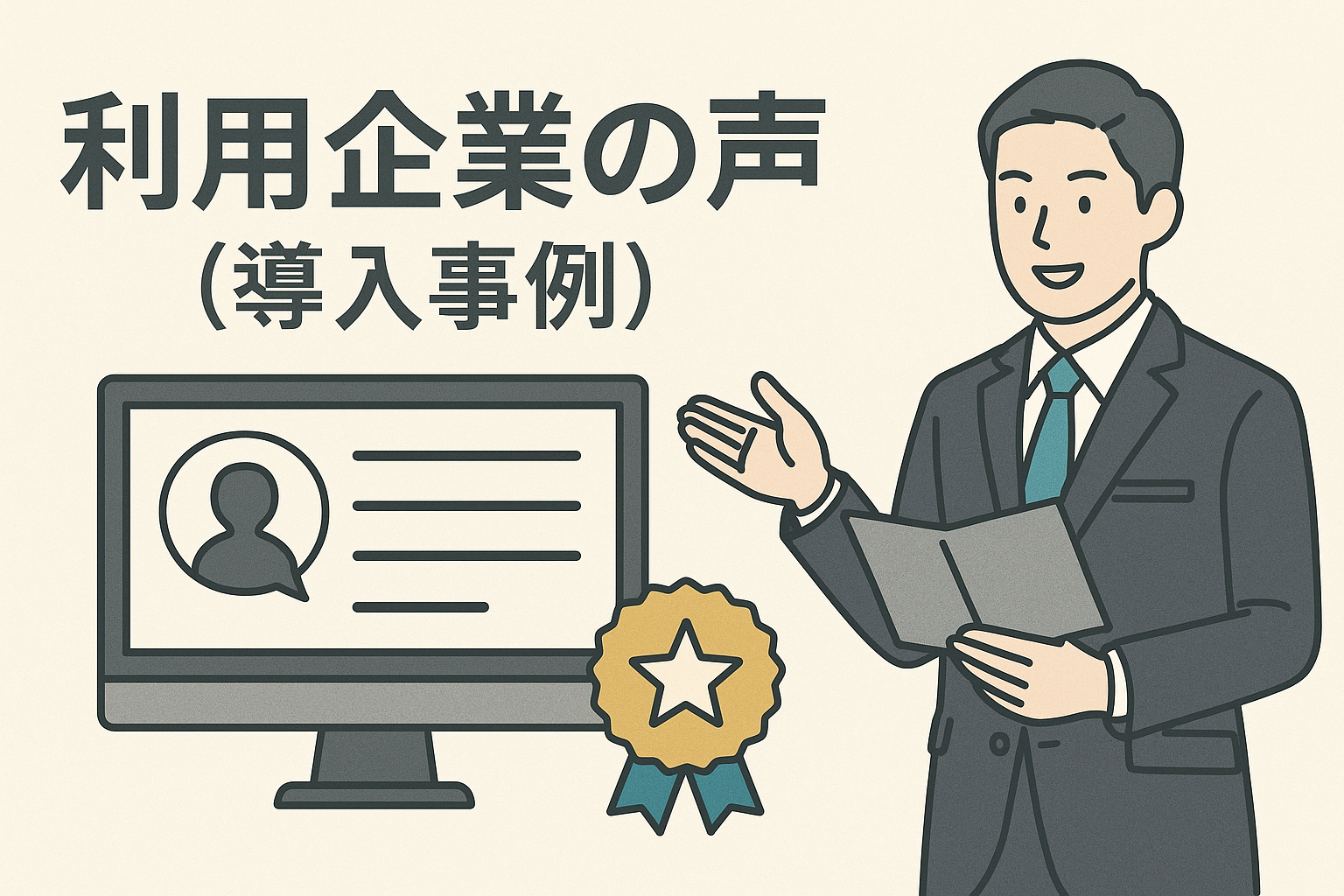 利用企業の声と事例紹介