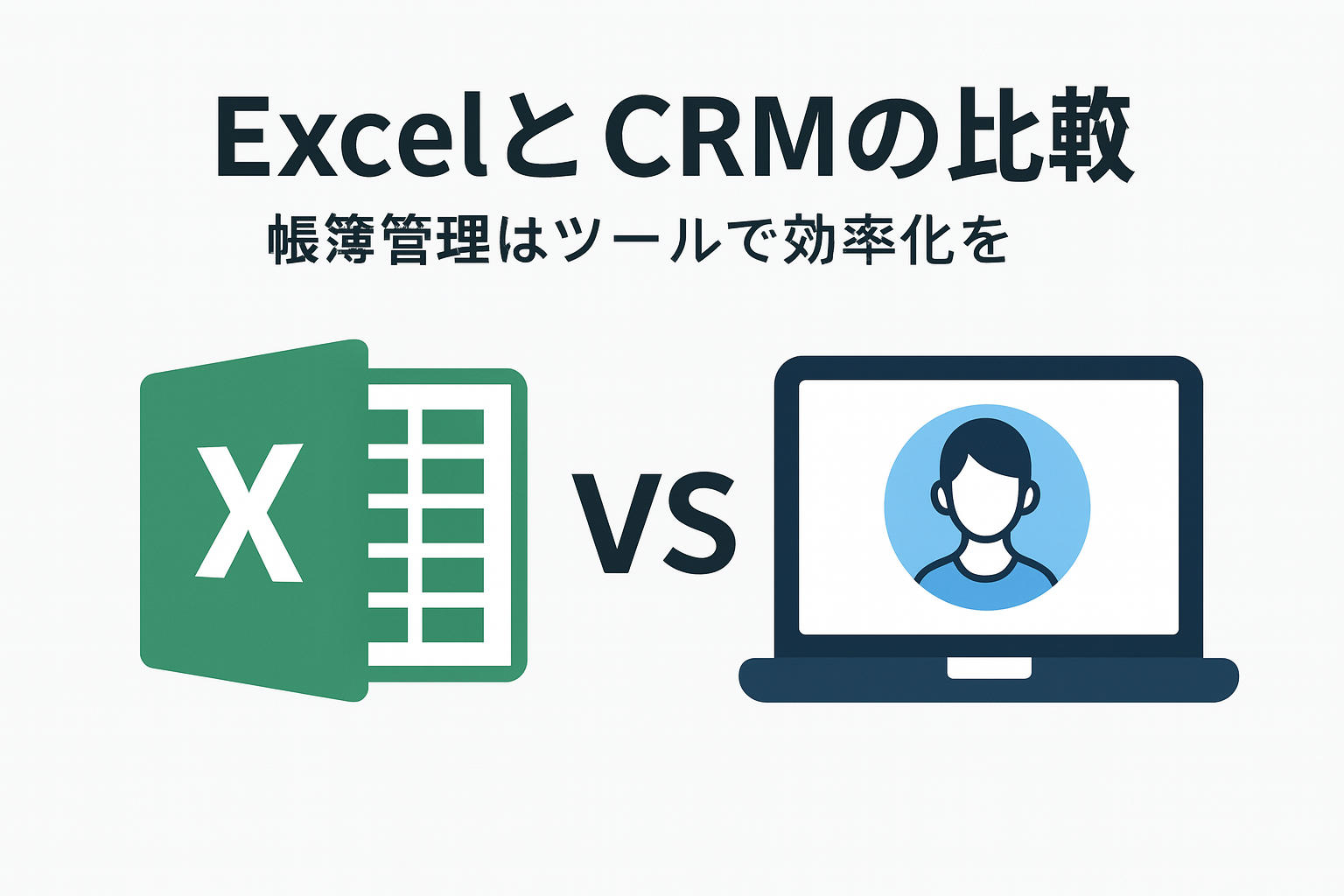 ExcelとCRMツール比較分析
