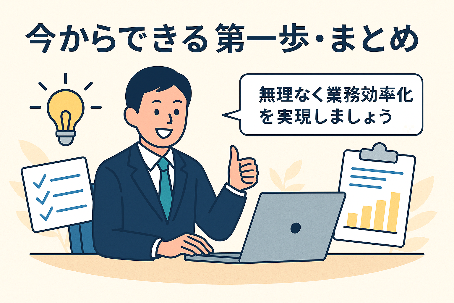効率的な業務への第一歩