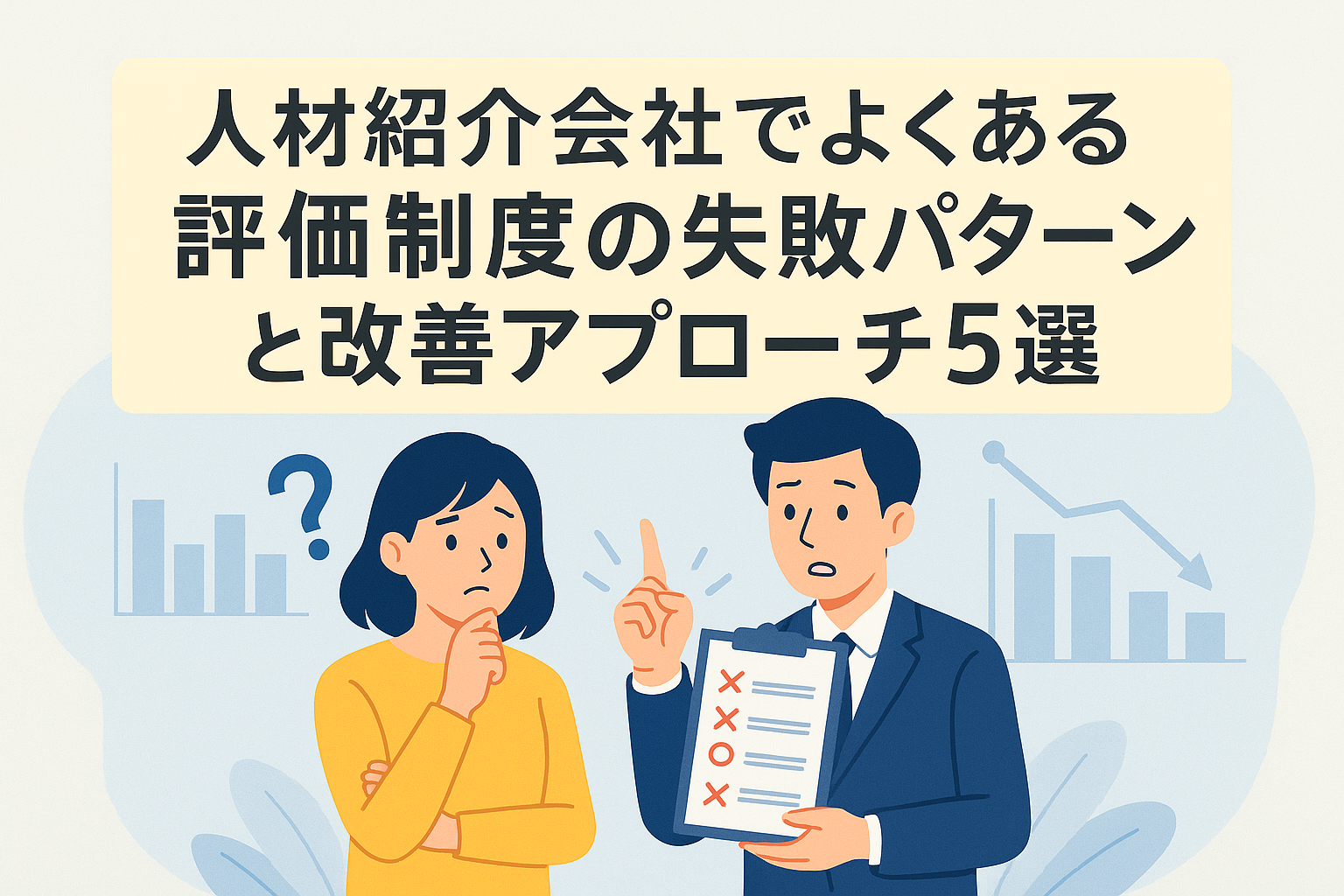 評価制度の失敗と改善策
