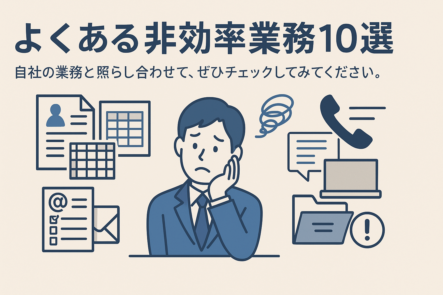 非効率的な業務の象徴